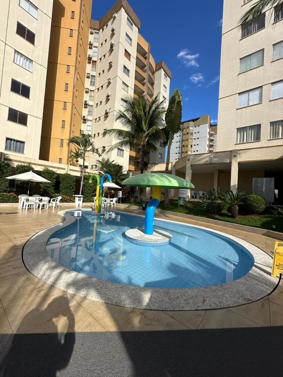 Caldas Novas - Prive Das Thermas II - Apto 3 Quartos - Parque Aquatico Aparthotel Exterior photo